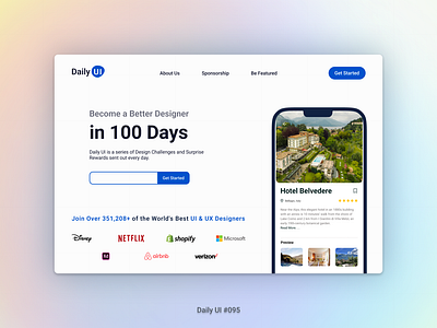 Daily UI #100 daily ui daily ui 100 design figma uiux web design
