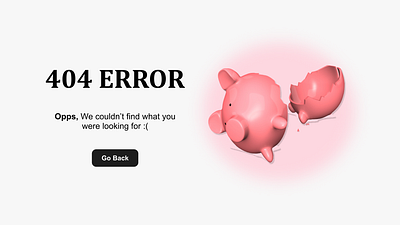 Error Page errorpage graphic design logo ui