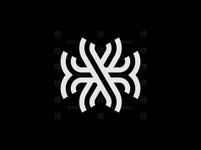 Letter Hx Or Xh Logo For Sale alphabet ambigram branding design elegant geometric graphic design h hh hhh hx initial letter logo minimal monogram simple x xh xx