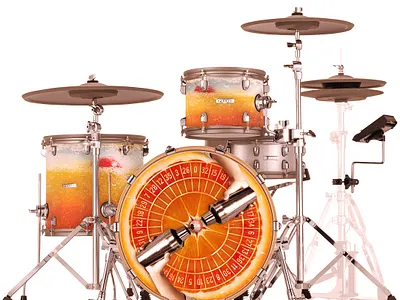 Tequila Sunrise E-Drumkit Concept concept art design graphic design photoshop