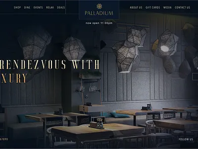 Phoenix Palladium adobe xd branding design graphic design ui uiux web design