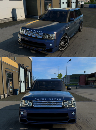 Range Rover GTA 5 3d animation graphic design motion graphics ui