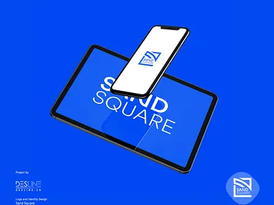 Sand Square - Logo & Visual Identity app logo branding company logo graphic design logo logo design tech tech logo ui visual identity