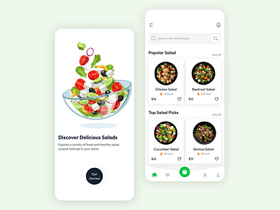 Salad App UI ui