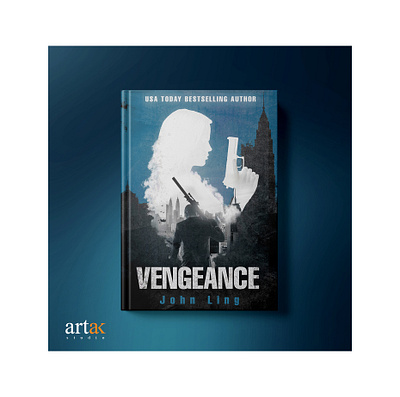 Vengeance book cover book cover design book design