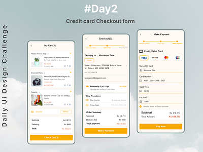 Daily Ui Design Challenge ui