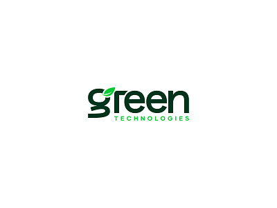 green | technologies adobe branding concept creative design eco friendly g letter logo graphic design green illustration leaf logo logomark tech logo technology unique visual identity wordmark