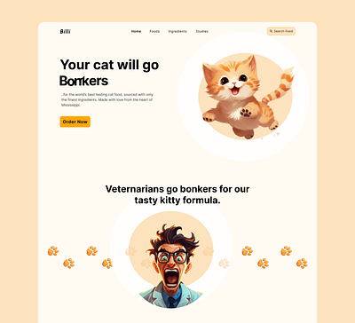 Billi - UI/UX Design design typography ui uiux ux visual design