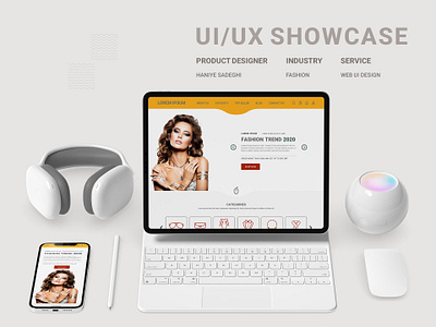 The Multi-Vendor Shopping Platform aobe xd product design ui ux