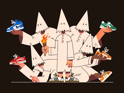 Sneakers cult adidas adobe drawing adobe fresco cult design fashion graphic design illustration new balance nike shoes sneakers