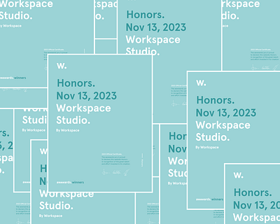 Workspace Studio - Awwwards HM animation award awwwards branding design motion ui ux web