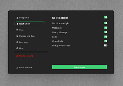 On/Off switch daily ui design figma onoff switch onoff switch ui setting page setting page ui setting page ux ui ui design user experience user experience design user interface user interface design ux ux design web design web ui web ux wesbite design