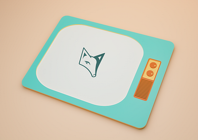 Logomark design inspired by fox! 80s 90s app apple brand branddesign branding flatdesign fox icon icons ios ipad logo logomark minimal retro retrodesign tablet yellow