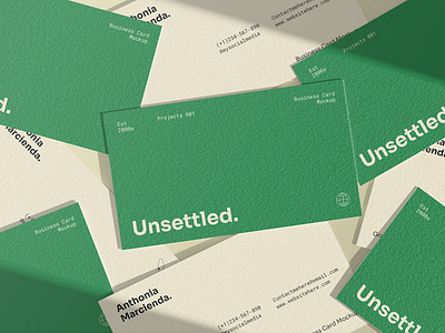 Business Card Mockup card design graphic design ui