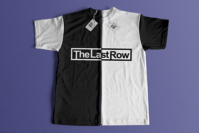 Camiseta corporativa empresa "The Last Row" 3d animation branding graphic design logo motion graphics ui