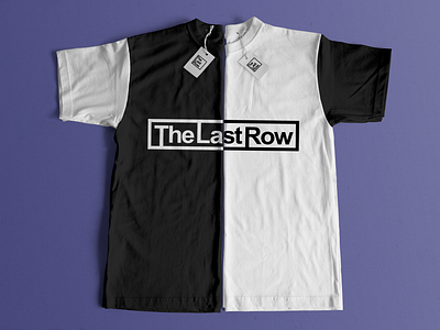 Camiseta corporativa empresa "The Last Row" 3d animation branding graphic design logo motion graphics ui