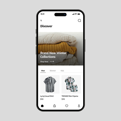 Shopping App design figma mobile mobileui mobileux ui uidesign uimobile uiux