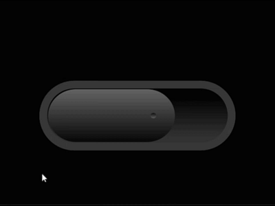 Neumorphism light switch - Rive animation graphic design motion graphics ui