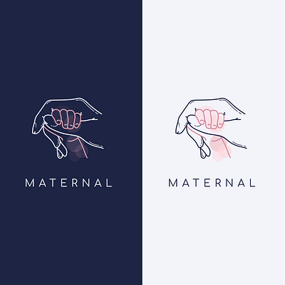 Maternal Logo design - Slart Designs graphic design illustrator logo logo design