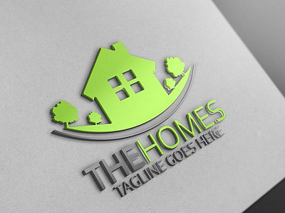 hose logo branding graphic design green home hose logo motion graphics