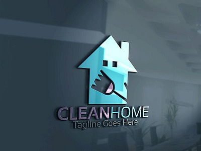 clean home branding clean home graphic design logo