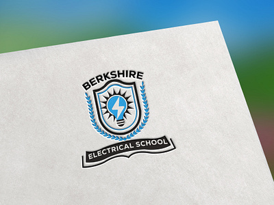 ELECTRICAL SCHOOL LOGO DESIGN berkshire branding businesslogo companylogo creativelogo electrcc electric icon electrical school logo electricallogo graphic design illustration logo logodesign minimalist logo power power logo schoollogo tech logo