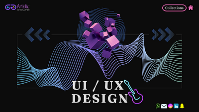 UI Portfolio design : cover page branding graphic design graphicdesign layoutdesign logo portfoliodesign ui uiportfolio uxui webdesign