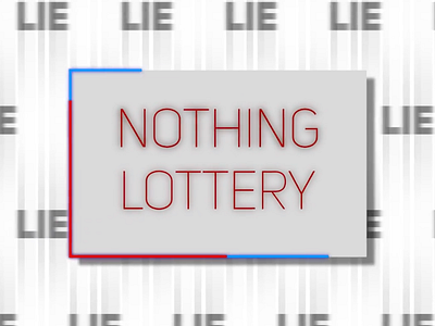 Nothing Lottery adblock adobe after effects animation motion design motion graphics