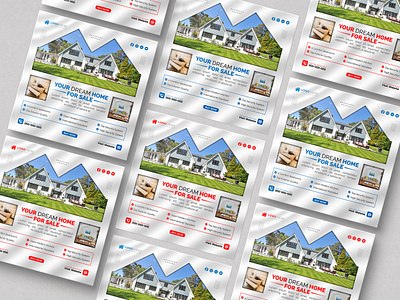 Social Media Banner | Social Media Post | Ads | Advertising ads advertising architecture banner branding carousel design dream home dream house flyer for sale graphic design home house property real estate rental sale social media square