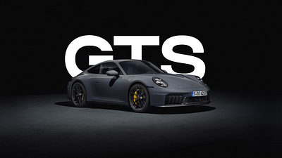 PORSCHE 911 GTS | Website design concept animation branding graphic design ui