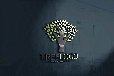 company logo tree logo package life