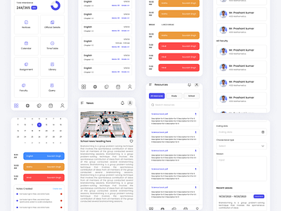 Revolutionizing Education: Introducing Our Comprehensive School classscheduling cleandesign communicationhub edtech educationtech feemanagement figma librarymanagement productdesign schoolmanagement studentmanagement teachermanagement uiuxdesign uxresearch