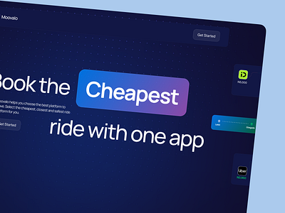 Moveasy: Simplifying Ride Hailing Comparison appdesign clean carapp clean creativedesign designgoals designinspiration minimalisticdesign ridehailing uber ui uiidesign uiux userexperience ux visualdesign