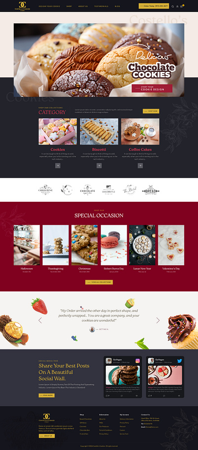 Customize Cookies figma uiux design website design