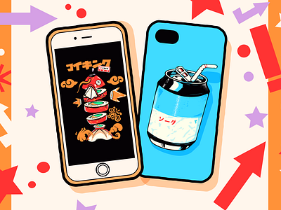 Sushi Karp Phone Case akatsuki anime sticker japan culture lovers kawaii soda love japan magikarp magikarp sticker pokemon pokemon sticker retro pokemon sakura japanese sushi restaurant