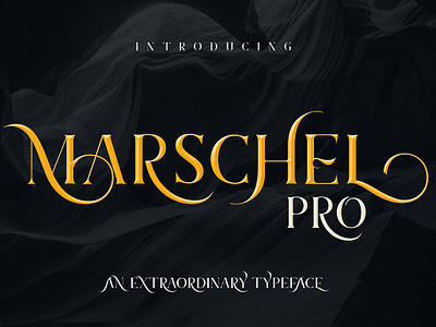 Marschel Pro branding decorative display headline invitation lettering logo marschel pro movie packaging poster title unique wedding