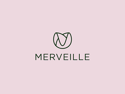 Merveille branding graphic design graphichunters10 logo logo design m logo v logo