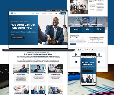 Bison Credit Solutions Website web design website website design wordpress