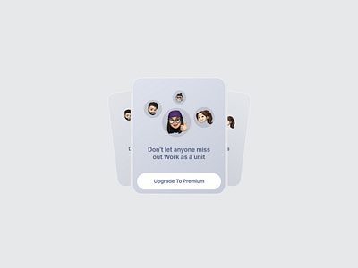 Upgrade - Team member add member app clean components light mode light theme member memoji mobile modal popup team team member ui upgrade modal webdesign