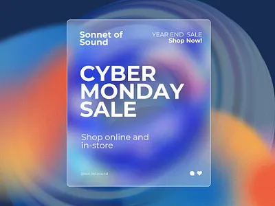 Social Media Design for Cyber Monday Sale Campaign graphic design linkedin logo social media social media design ui