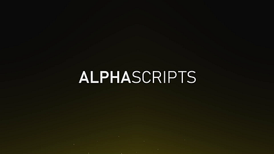 AlphaScripts UI Video animation graphic design motion graphics ui video videoanimation