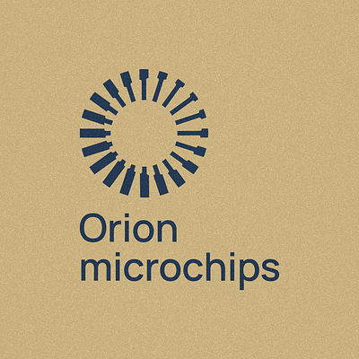 Logo Concept for Orion Microchips branding graphic design logo