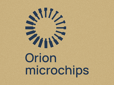 Logo Concept for Orion Microchips branding graphic design logo