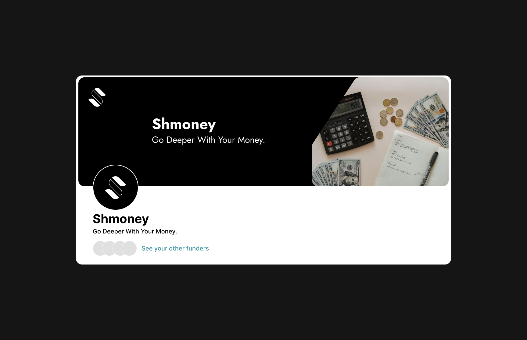 Shmoney Logo Concept adventure app black logo brand brand recognition branding design graphic design illustration logo money money logo ui