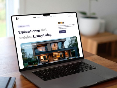 Real Estate website design figma real estate real estate web design the open door ui ui design uiux web website