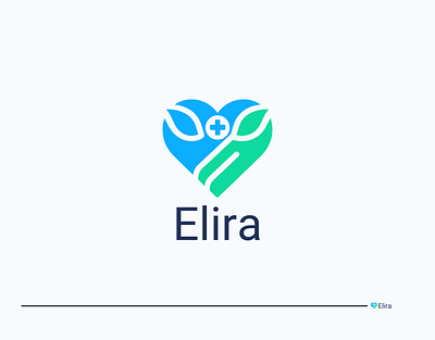 Elira Logo Design | Medical Logo Design brand guidelines branding design graphic design l logo logo design