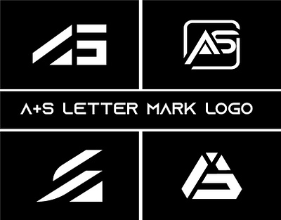 A+S Letter Mark Logo Design a s letter logo a s letters logo a s logo as letter mark logo as logo idea as logos brand logo branding graphic design letter mark logo logo logos