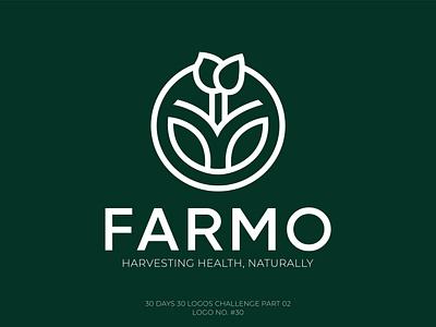 Farmo | Agriculture Company logo agriculture agriculture company logo branding farm farm logo farmo flower leaf logo logo design logos marketing minimal minimal logo minimalist minimalistic logo modern trendy logo ui vintage logo