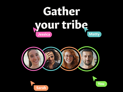 Gather Your Tribe Animation ae animation design motion graphics