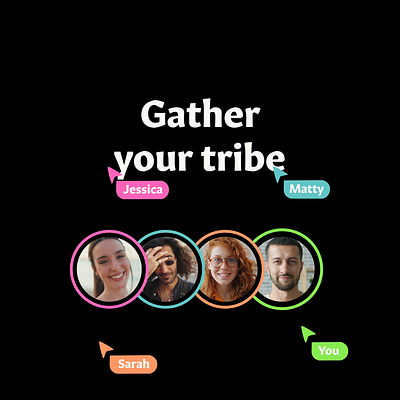 Gather Your Tribe Animation ae animation design motion graphics